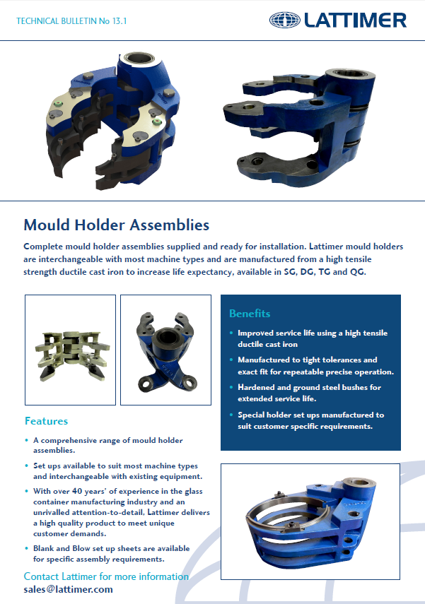 Mould Holder Assemblies