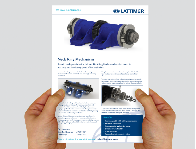 Lattimer launches improved Neck Ring Mechanism (NRM)